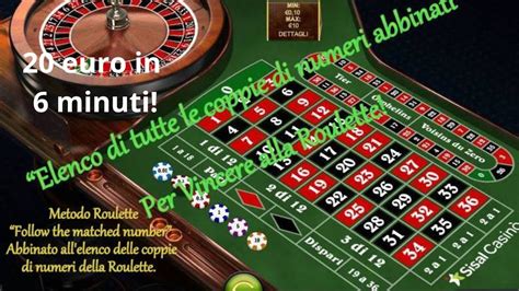 vincere alla roulette